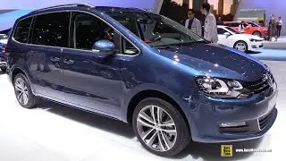 2016 Volkswagen Sharan TDI BlueMotion Ocean - Exterior, Interior Walkaround - 2015 Geneva Motor Show