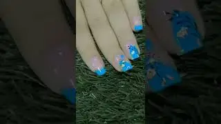 creative nail art  #hittinailart #tiktoknails#tiktokvideo #newnail  #nailartshort #creativenail