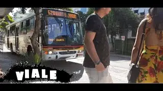 🔴 MARCOPOLO VIALE DA NORTRAN TRANSPORTES COLETIVOS CHEGANDO E SAINDO DA PARADA EM PORTO ALEGRE