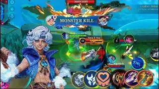 SORA BEST BUILD ONE HIT BUILD GAMEPLAY LEGENDARY GODLIKE ☠️ MOBILE LEGEND BANG BANG &hearts;️