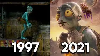 Evolution of Oddworld Games (1997-2021)
