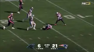 Marcus Jones - Highlights - New England Patriots @ Carolina Panthers - NFL Week 4 2025