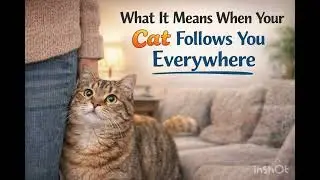 Your cat isn't clingy-- here's why they follow you 🐾