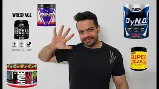 5 MOST INSANE PRE WORKOUTS IN THE MARKET