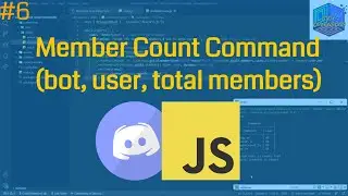 Member Count Command | Discord.JS v13 Tutorial #6