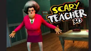 Game play scary teacher #scaryteacher3d #horrorgaming #scary #viral #viralvideo #viralvideo 