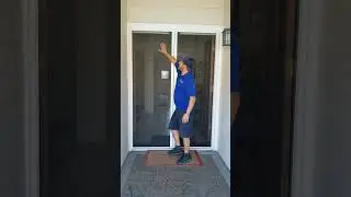 Phantom Meshlock retractable screen door