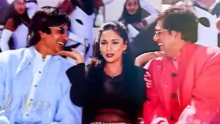 Makhna Lyrical Video | Alka Yagnik | Udit Narayan | Amit Kumar | Bade Miyan Chote Miyan | 1998