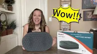 The Massage Foot Rest - Great for Sitting & Standing Office Work