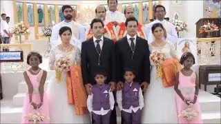Identical Twins Marry Another Set of Twins in Ceremony By Twin Priests
