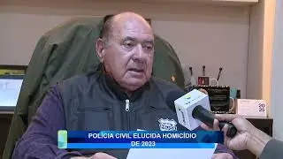 POL&Iacute;CIA CIVIL ELUCIDA HOM&Iacute;CIDIO DE 2023