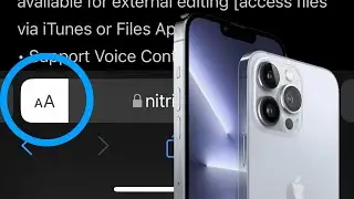 Tip : Quick Access Reader Mode in Safari on iPhone