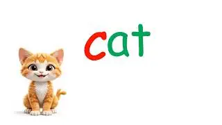 Short Vowel A Phonics | AT Word Family | Learn to Read for Kids &ndash; Ms Leah Learning Corner