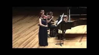 Анна Жбанова фо-но,Клара Даншин скрипка/ Amy Beach.Romance Clara Danchin violon, Anna Jbanova piano.