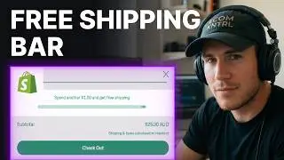 How to Add a Free Shipping Progress Bar in Shopify Store (2026) | Cart