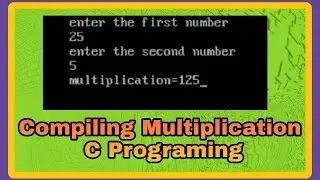 How To Make Multiplication Program In C|| Multiplication Program In C||Very Simple Tricks