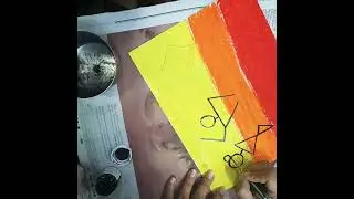 tutorial on warli art #takeabreak#relaxyourmind#creativity#timeutilization