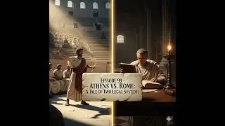 Episode 99 - Athens vs. Rome: A Tale of Two Legal Systems