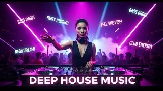 Deep House Vibes That Feel Energetic 🔥 Smooth Rhythm and Club Heat