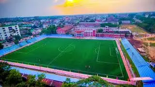 Second #synthetic #turf in Tripura at Umakanta Academy football ground #eveningview #উমাকান্ত