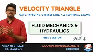 Velocity Triangle: Complete Clarity | Hydraulic Machines | Fluid Mechanics in Tamil