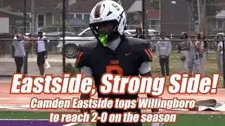 Camden Eastside 14 Willingboro 7 | HS Football | Week 1 Highlights | Naeem Dale 2 Total TDs!