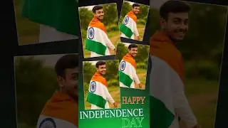 Happy independence day photo editing #shorts #shortvideo #shortfeed #aiphotography #15august