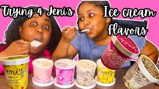 We Tried 4 of Jeni's Ice Cream Flavors| Taste Test