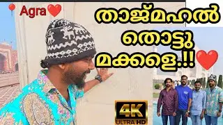 ഷാജഹാൻ പണികഴിപ്പിച്ച ആ അത്ഭുതം! | Exploring Agra❤️