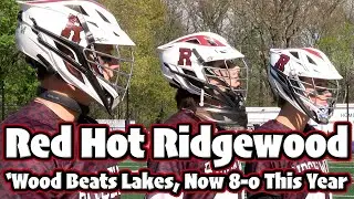 Ridgewood 12 Mountain Lakes 7 | HS Boys Lacrosse | AJ LoSauro Four Goal Game!
