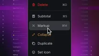Markups in Saturation 💰