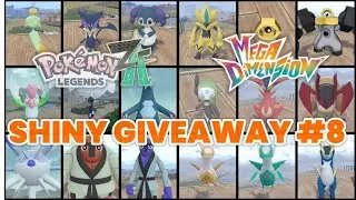 200+ SHINIES & SHINY LEGENDARIES GIVEAWAY!! - Pok&eacute;mon Legends Z-A Shiny Alpha FINAL Giveaway