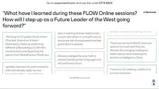 2021 FLOW Online Feedback | PROfound Leadership