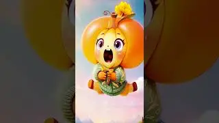 🌟 Pumpkin Flower: Hugging the Cloud! | Cute Animation #shorts