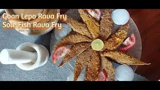 Goan Lepo Rava Fry | Sole fish Rava fry | Goan seafood | Recipe by Cocinanispolina