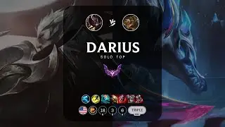 Darius Top vs Renekton - NA Master Patch 13.22