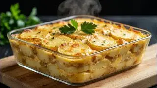 Alle wollen Nachschlag! 3 Eier mit Kartoffeln vermischen – der Auflauf ist in 15 Minuten fertig.