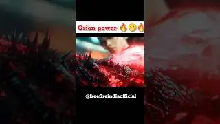 power of Orion in free fire 🔥 ff shorts @FreeFireIndiaOfficial #freefire #shorts #trending