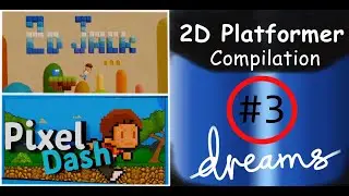 2D Platformer games compilation #3 | Dreams PS4/PS5 | Recopilaci&oacute;n de juegos de plataformas 2D
