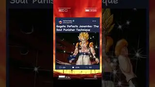 Gogeta Defeats Janemba: The Soul Punisher Technique #goku#dragonball