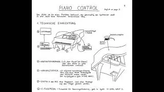 Thomas Kessler - Piano Control (1974)