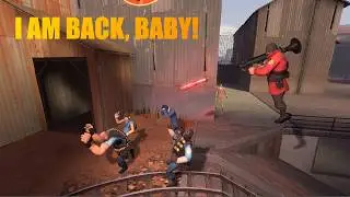 Team Fortress 2 Badwater Soldier Gameplay With Keyboard Sounds!
