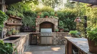 Sustainable Farmhouse Outdoor Kitchen Design Eco Friendly Ideas for 2025 homescape