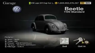 Gran Turismo 4 | Volkswagen Beetle 1100 Standard (Type-11) '49 Gameplay