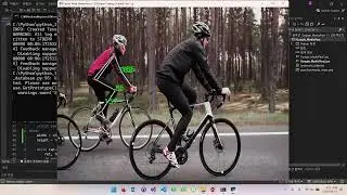 Cyclist Pose Detection and Angle Measurement with Python