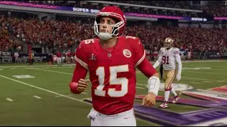 Madden 24 Gameplay - Chiefs vs 49ers (Super Bowl Presentation) - Madden 24 XBox Series X/S