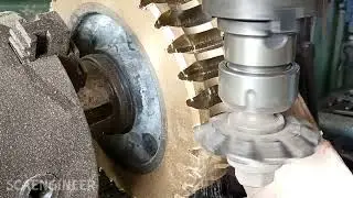 Making Worm Gear On Milling