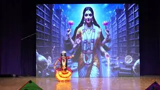 Classical Performance | Akhilandeswari | UDAAN2025 - Ganganagar Kidscastle Preschool