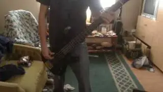 Anvil - Metal on Metal ((BASS COVER)).wmv