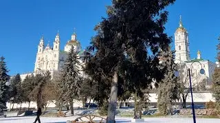 Почаївська Лавра Богоявлення Господє. Утреня  18 січня